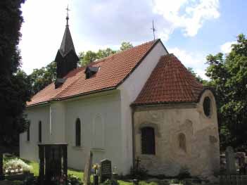 Kostel sv. Vavřince v Nových Butovicích