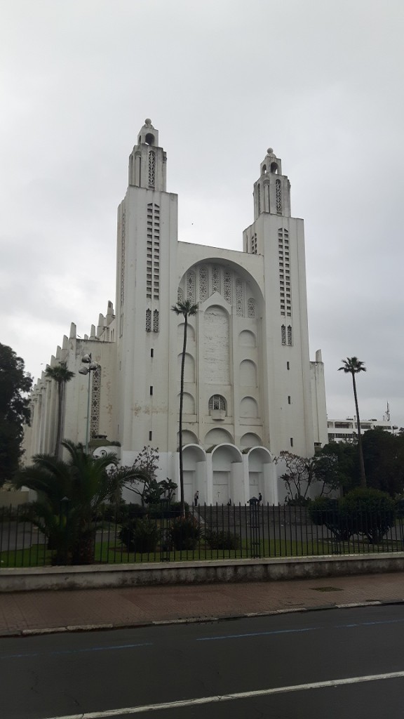 Neogotický Sacre Coeur de Casablanca